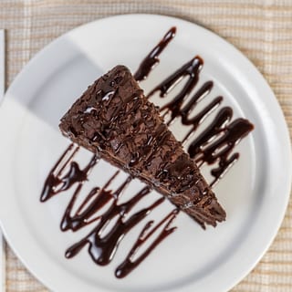 four-layer chocolate cake